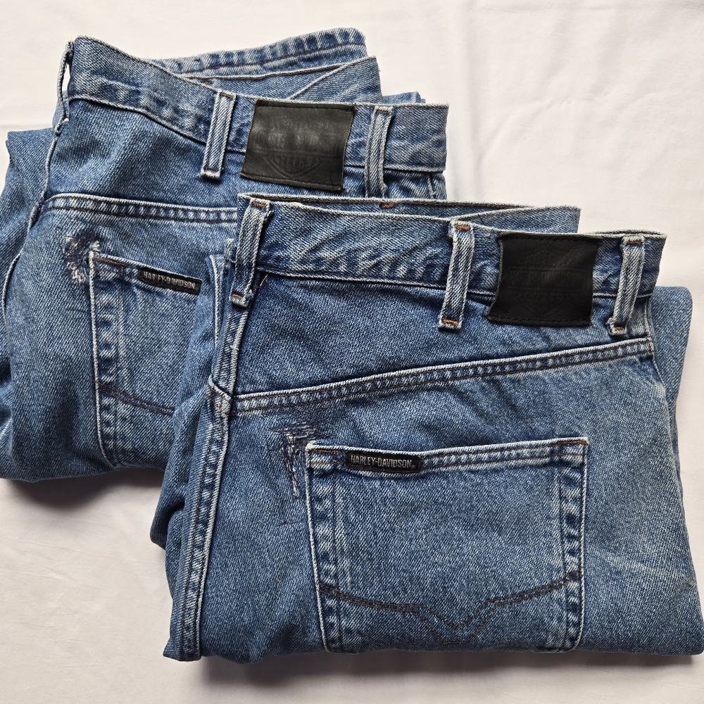 Harley Davidson Motorcycle Jeans - Men's Size‎ 38x30